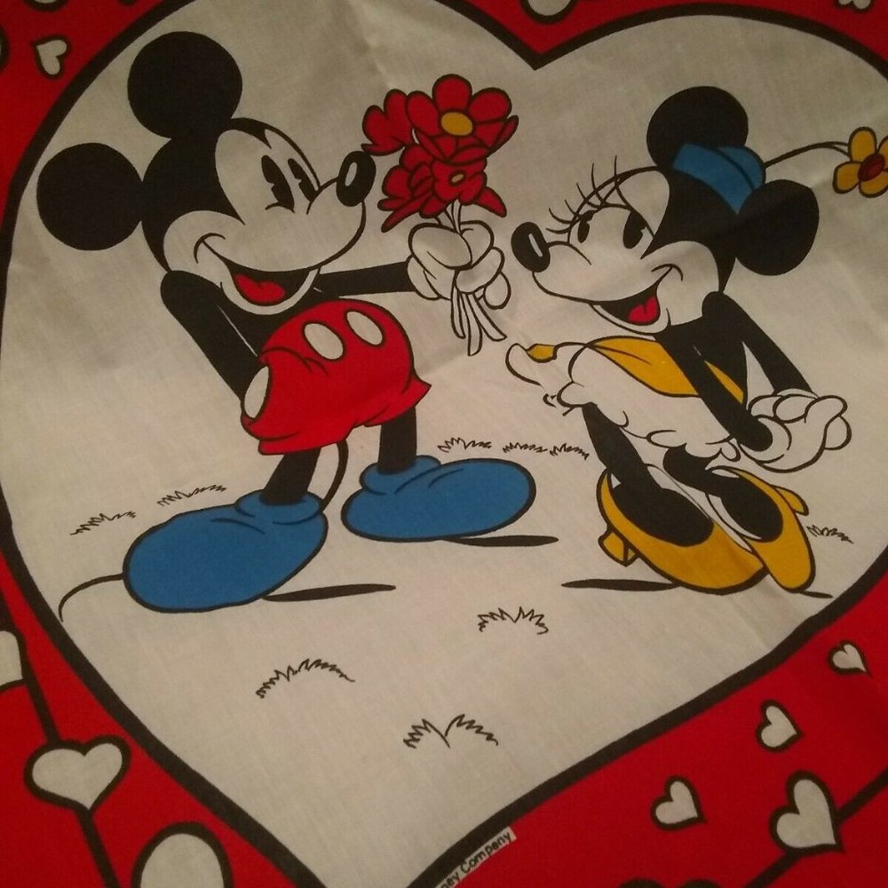 Walt Disney Mickey Mouse And Minnie Bandana